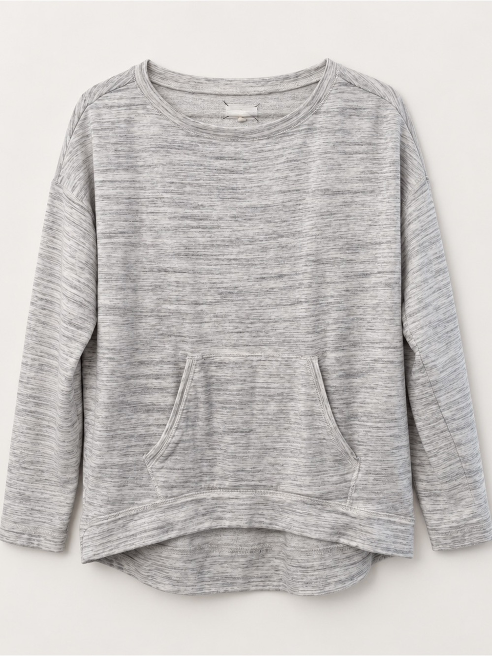 Lou & Grey Light Grey Heather Pullover Sweatshirt